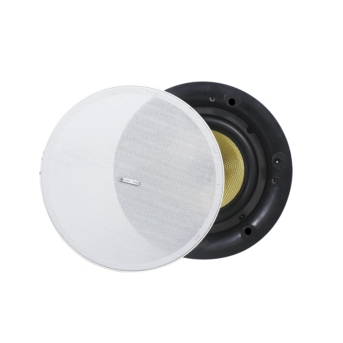 6 Inch Multi-function 50W Coaxial Audio Stereo Sound Dante SIP POE Blue-tooth Ceiling Speaker For Smart Home/Hotels/School · image 4