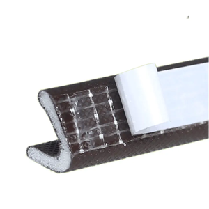 Guarnizione autoadesiva personalizzata della porta di <span class=keywords><strong>legno</strong></span> della schiuma di PU per la sigillatura della finestra e della porta - Product Image 2