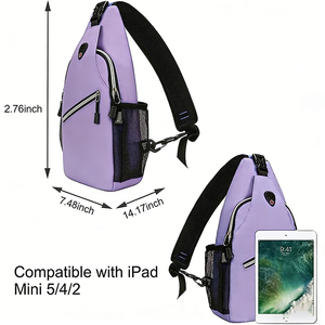 Mini Zaino da Escursionismo, Borsa Sportiva Casual da Viaggio, Piccola Borsa a Tracolla, Zaino Monospalla - Product Image 2