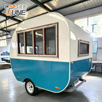 Camion de vente ambulante entièrement équipé et personnalisé pour la vente de glaces, de hot-dogs et autres produits alimentaires
