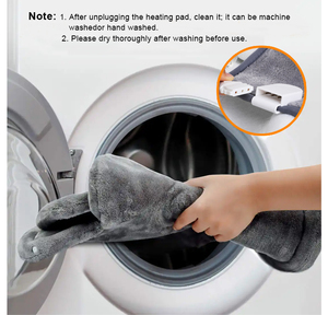 Manta eléctrica tamaño King, manta calefactable, calentador de cama con 3 calentadores de colchón eléctricos lavables con calor - Product Image 6