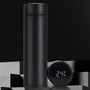 Customized Logo Drinkware Vacuum Flask Stainless Steel Termo <b>Thermos</b> Custom LED Display Temperature Smart Water Bottle - Product Image 4