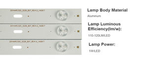 TV-039 TV 2 <span class=keywords><strong>VLE</strong></span> 4401 BF ALTUS 057E32-A02 pouces 32 barre de rétroéclairage pour PLA aluminium PCB samsung tv - Product Image 4