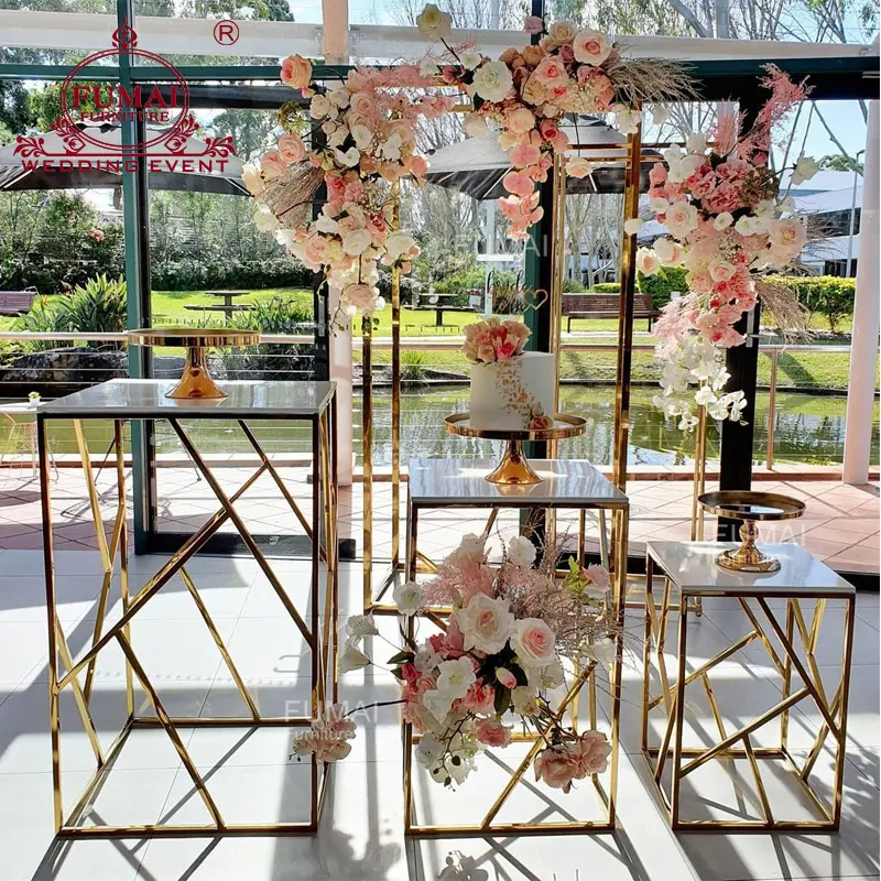 Manufacturer Mdf Top Wedding Decor Cake Display Table Other Wedding Decorations