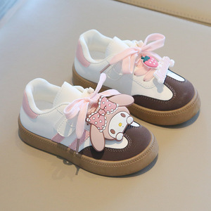 Sneakers da Corte di Alta Qualità per Ragazze Stile 2025, Scarpe Bianche Cartoon Forrest Gump con Zip, Casual da Allenamento per Bambini e Ragazzi - Product Image 4