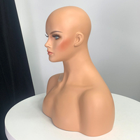 H5-E mode femme tête modèle perruques bijoux affichage tête support réaliste visage maquillage femmes têtes Mannequin