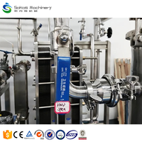 Pasteurisateur tubulaire industriel UHT pour ligne de stérilisation du lait et des jus laitiers