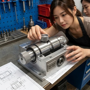 Precision CNC Machined <b>Conveyor</b> <b>Roller</b> Assembly Industrial Transfer <b>Parts</b> Steel Hardware - Product Image 3
