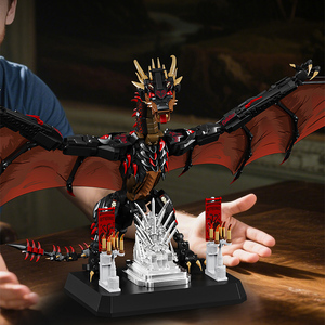 99003 <strong>Dragon</strong> Series <strong>Game</strong> <strong>of</strong> <strong>Thrones</strong> Fire <strong>Dragon</strong> Flying Dinosaur Educational Building Blocks for Kids Difficult Level Model Toy - Product Image 4