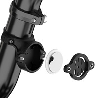 Enjoypretty braket sadel komputer bersepeda (Gen 2) untuk Garmin Edge MTB,1050, 840,540 -airtag mendukung