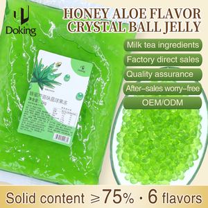 Doking Factory directamente proveedor Venta caliente Crystal Bobo Instant Crystal Boba Konjac Jelly para té de burbujas caliente y fresco - Product Image 5