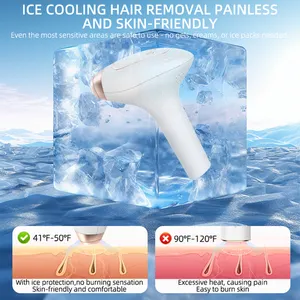 Best Portable IPL Hair Removal Epilator For Women And Men Painless Hair Remover Laser Hair Removal Home Handheld Device