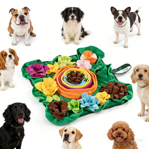 Alfombra olfativa para perros, juguete interactivo tipo rompecabezas para mascotas pequeñas y grandes, para comer lentamente, entrenamiento de forrajeo, almohadillas olfativas para mascotas - Product Image 3