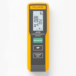 Télémètre laser Fluke 417D, portée 40 m, boutons de suppression clairs - Product Image 1
