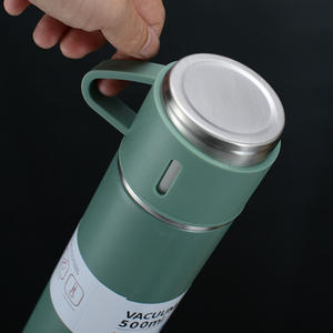 Ensemble cadeau de tasses à livraison rapide, ensemble de thermos en acier inoxydable de 500 ml, ensemble cadeau de bouteilles, ensemble de flacons isothermes en gros - Product Image 6