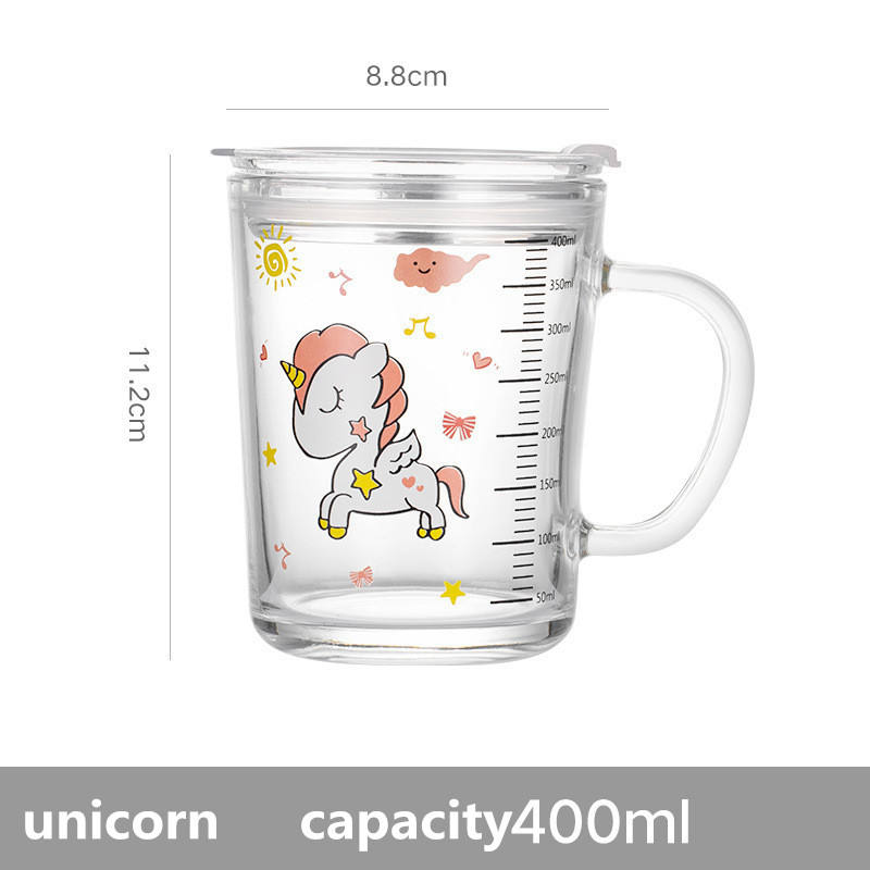 Unicorn + silicone straw