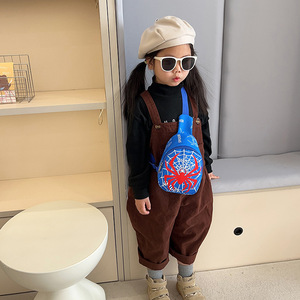 Nuova Borsa a Tracolla per Bambini con Motivo Spider, Leggera e Traspirante, per <span class=keywords><strong>Asilo</strong></span> e Scuola Primaria - Product Image 3