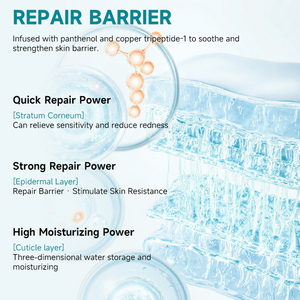 เซรั่มบำรุงผิวหน้าไฮยาลูรอนิก แอซิด กลีเซอรีน ขายส่ง ช่วยให้ผิวกระจ่างใส ลดเลือนริ้วรอย ชุ่มชื้น ออร์แกนิค ผสมวิตามินบี3 และสารสกัดจากหอยทาก - Product Image 4