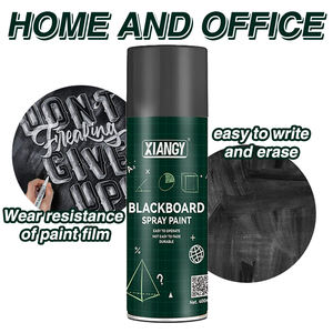 Gran oferta, venta al por mayor, Aerosol, pizarra de alta calidad, pintura en aerosol, pared decorativa a base de agua, secado rápido - Product Image 4