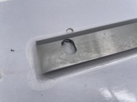 ZL10008 65MN Rechthoekig snijmes voor snijmachine, zwaar industrieel machineonderdeel met 2 gaten