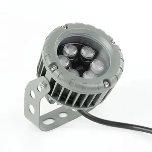 Outdoor Rgb DMX Rgbw Landscape Spotlight 6W 12W Exterior Facade Lamp 36W Round Led Flood Lights