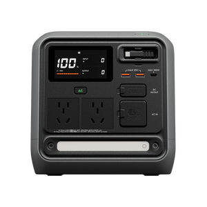 Station d'alimentation portable originale Power 1000 Mini, très vendue, capacité 1 kWh, sortie 1000 W et chargeur de voiture intégré 400 W, livraison gratuite - Product Image 1