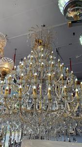 Lampu kristal lampu Kamboja Maria 63, lampu suspensi Katedral mewah kustom - Product Image 4