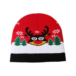 Chapeaux en tricot acrylique personnalisés de luxe Designer d'hiver Y2K Jacquard <span class=keywords><strong>Bonnet</strong></span> de Noël Chapeau à la mode en gros <span class=keywords><strong>Image</strong></span> de dessin animé de plage - Product Image 5