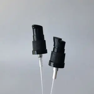 18毫米Din18黑色塑料PP处理血清凝胶泵顶部用于10毫升15毫升30毫升50毫升100毫升瓶