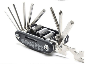 Set di Chiavi per Riparazione Pneumatici per Sedie a Rotelle 16 in 1, Attrezzi Elettrici per Riparazione Sedie a Rotelle - Product Image 2