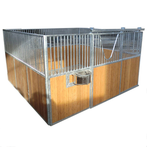 말 상자 스타일 말 안정 패널 스톨 - Product Image 1