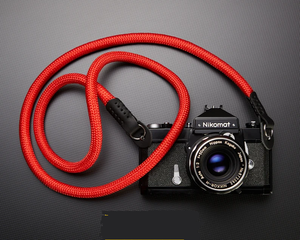 New Arrival Colors 11mm Climbing Rope crossbody quick release camera strap connector Neck Shoulder Camera strap for all cameras
