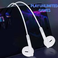 Câble personnalisable Longueur 1.2m Casque d'écoute de type C de haute qualité Écouteurs USB-C USB Type-C Contrôle filaire avec microphone
