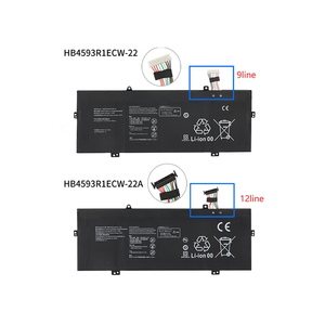 Batterie d'ordinateur portable en gros HB4593R1ECW-22A pour <span class=keywords><strong>Huawei</strong></span> <span class=keywords><strong>MateBook</strong></span> X Pro 2020 2021 <span class=keywords><strong>AMD</strong></span> R5 R7 MACHD-WFE9 - Product Image 1