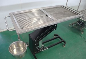 Mesa Veterinaria Hidráulica LK, Mesa de Operaciones Ultra Pequeña de Acero Inoxidable, Batería Extraíble, Certificación CE, <span class=keywords><strong>para</strong></span> Hospitales Veterinarios - Product Image 2