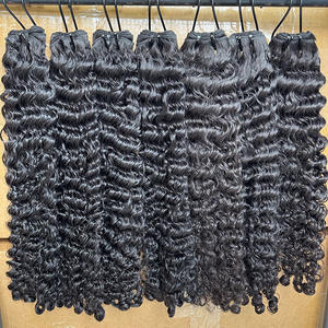 วิกผมบริสุทธิ์จากกัมพูชาคลื่นธรรมชาติแบบหลวมสองชั้น - Product Image 3