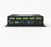 Ordinateur industriel sans ventilateur CANGHAN ABOX-3906 RK3568J, IPC embarqué sur rail DIN avec 4 ports LAN, 8 ports RS485, 2 ports CAN, large plage de température