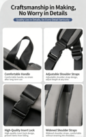 Sac à dos à enroulement Oxford BACKPACK LAPTOP avec poignée renforcée et compartiment pour ordinateur de grande capacité pour hommes