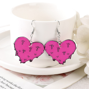Boucles d'Oreilles en Acrylique Spooky Bloody pour Femme, Cupcake Choke Me, 1 Paire, Cadeau d'Anniversaire - Product Image 4