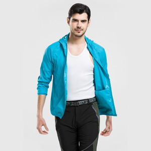 Giacca a vento antiUV da uomo aderente da esterno giacca a vento protezione solare cappotti da uomo - Product Image 1