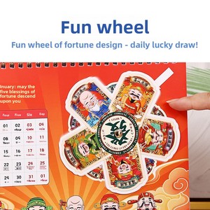 Nouveau Calendrier de Bureau Décompression 2027 – Ornements Créatifs aux Couleurs Vives, Artéfact de Bureau, Horloge de Self-discipline et <span class=keywords><strong>Compte</strong></span> <span class=keywords><strong>à</strong></span> <span class=keywords><strong>Rebours</strong></span> pour le Travail - Product Image 4