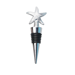 Eugoy Wine Stopper Starfish Owl Stirring Needle Metal Bottle Stopper Cocktail Accessory - Product Image 2
