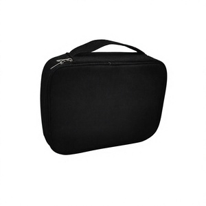 Trousse de Maquillage de Taille Moyenne, Sac Textile Multifonctionnel avec Fermeture Éclair et Poignée Souple pour le Rangement du Maquillage - Product Image 5