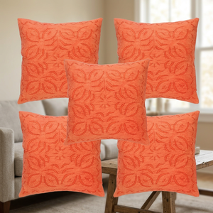 Housses de Coussin de Travail Coupe Orange - Product Image 3