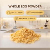 Poudre d'œuf entier premium en vrac, pasteurisée et séchée par pulvérisation, remplace les œufs frais pour la pâtisserie, les pâtes, la mayonnaise et les mélanges à gâteaux