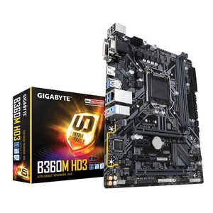 เมนบอร์ด GIGABYTE B360M <span class=keywords><strong>HD3</strong></span> เมนบอร์ด <span class=keywords><strong>B360</strong></span> ATX สำหรับเล่นเกม เมนบอร์ด Intel <span class=keywords><strong>B360</strong></span> มือสอง - Product Image 1