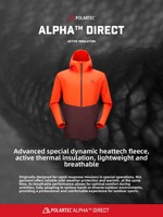 Polartec Alpha Direct polaire automne unisexe veste col montant tissé solide motif fermeture éclair pour la chaleur extérieure