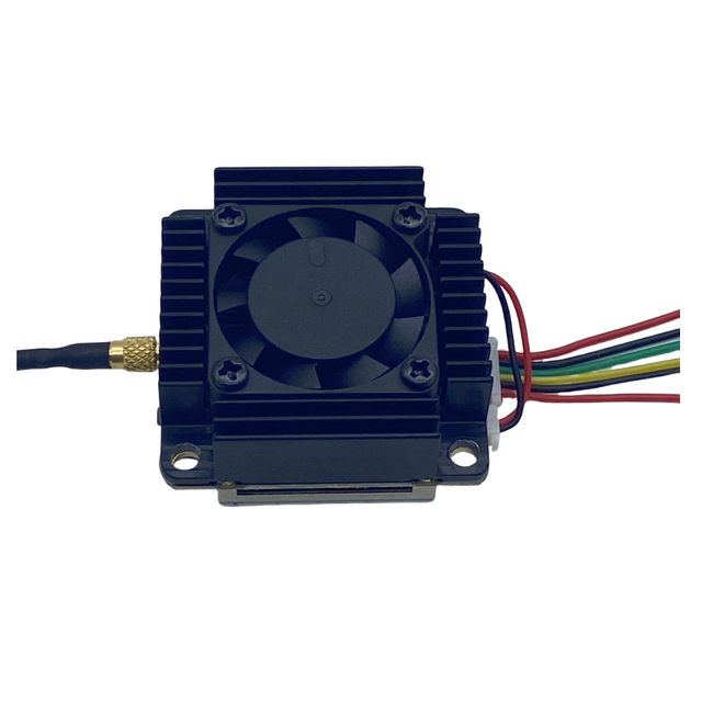AKK 5W VTX Video Transmitter for RC FPV Drone Ultra Long Range 5.8Ghz 5000mW Smart Audio with Fan MIC Video Accessories
