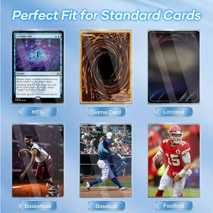 Protège-<span class=keywords><strong>cartes</strong></span> standard pour <span class=keywords><strong>cartes</strong></span> à collectionner MTG, <span class=keywords><strong>Pokémon</strong></span> et Football, tailles 66*91mm et 64*89mm – Protège-<span class=keywords><strong>cartes</strong></span> Penny et Protège-<span class=keywords><strong>cartes</strong></span> Standard - Product Image 4