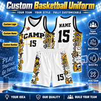 Ensemble de shorts de basket-ball personnalisés par sublimation pour hommes, uniforme d'équipe, logo personnalisé, nom, numéro, vêtements de sport, fabricant, vente en gros